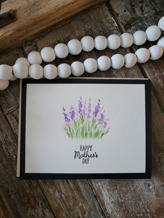 Mother's Day Card - Lavender